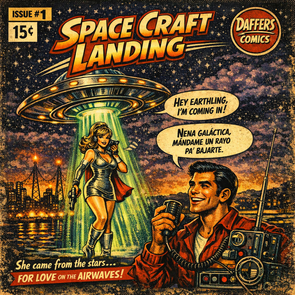 Daffers – “Space Craft Landing”
